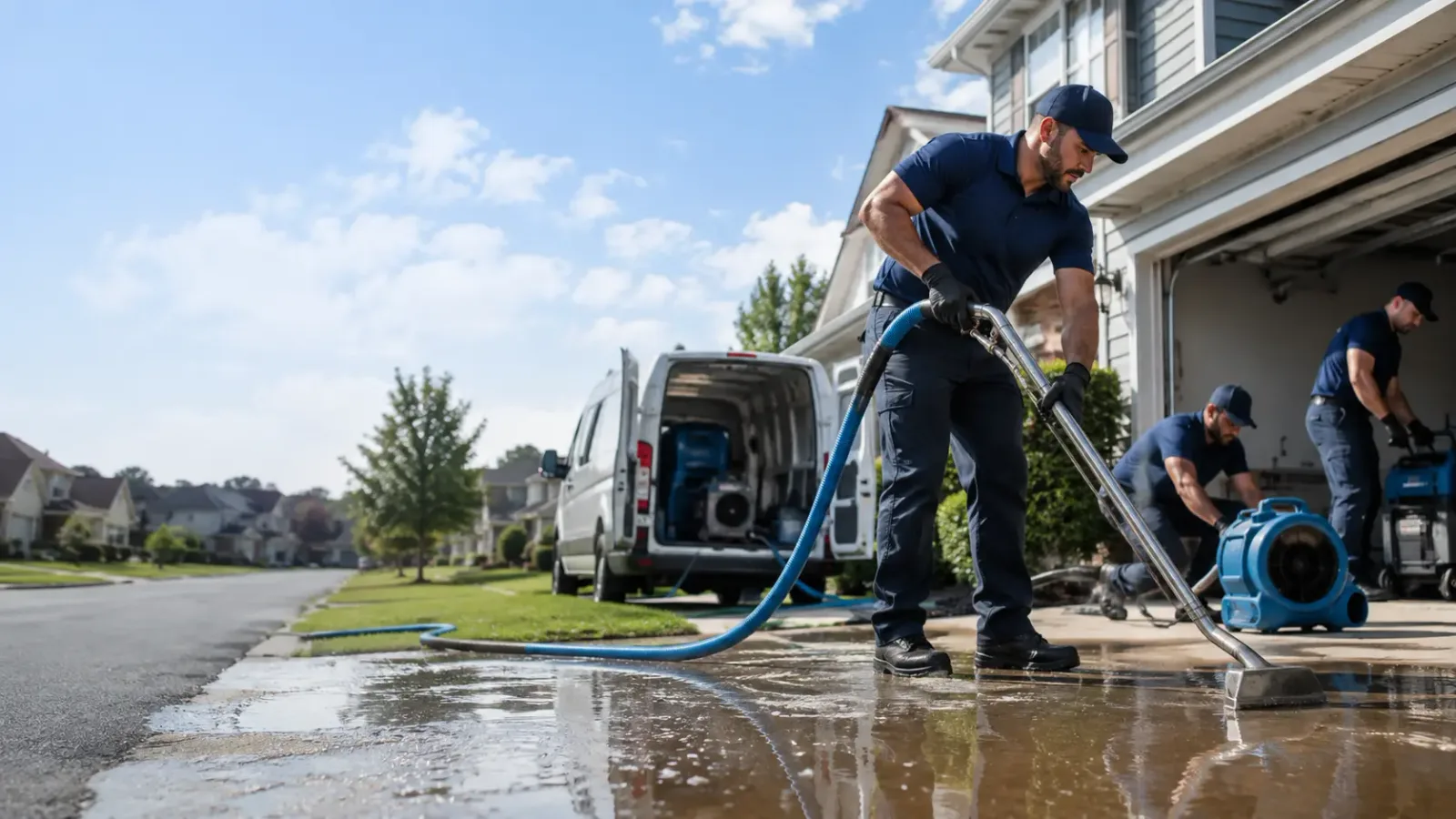 Flood Damage Restoration in Congerville, IL